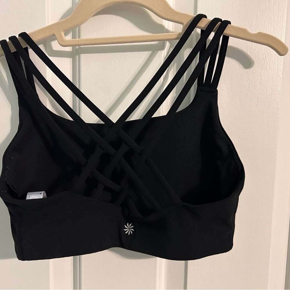 Athleta Black D-DD Hyper Focused Bra in Powervita (SMALL) - Picture 6 of 8